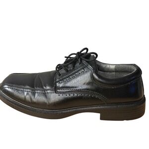 Deer Stags‎ 902 Mens Black Leather Dress Shoes  Size 11M Williamsburg
